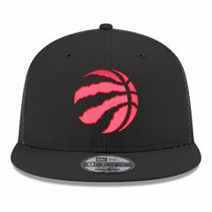 Toronto Raptors Core Logo Meshback 9FIFTY Snapback Hat - Black shop