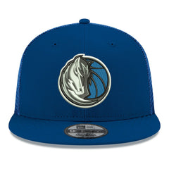 Dallas Mavericks Core Logo Meshback 9FIFTY Snapback Hat sale - Navy sale