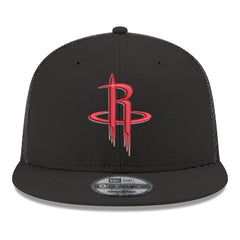 Houston Rockets Core Logo Meshback 9FIFTY Snapback Hat sale - Black outlet