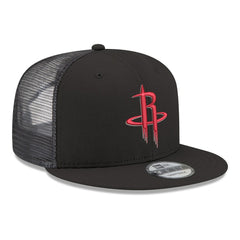 Houston Rockets Core Logo Meshback 9FIFTY Snapback Hat sale - Black outlet