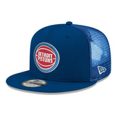 Detroit Pistons Core Logo Meshback 9FIFTY Snapback Hat sale - Blue for sale