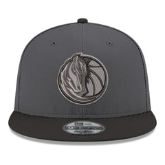 Dallas Mavericks Logo 2-Tone 9FIFTY Snapback Hat sale - Gray/Black discount