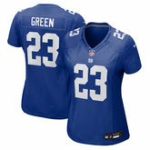Art Green New York Giants Women's Team Game Jersey - Royal outlet
