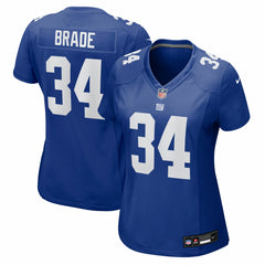 Beau Brade New York Giants Women's Team Game Jersey - Royal online