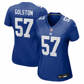 Chauncey Golston New York Giants Women's Team Game Jersey - Royal for sale