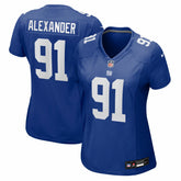 Darius Alexander New York Giants Women's Team Game Jersey - Royal online