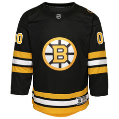 Boston Bruins Youth Home Custom Premier Jersey - Black Jerseys