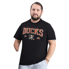 Anaheim Ducks G-III Sports by Carl Banks Adaptive Classic Team Graphic T-Shirt - Black T-shirts