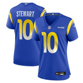 Josaiah Stewart Los Angeles Rams Women's Team Game Jersey - Royal cheap