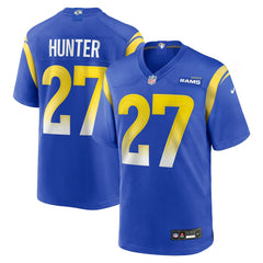Jarquez Hunter Los Angeles Rams Team Game Jersey - Royal on sale