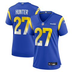 Jarquez Hunter Los Angeles Rams Women's Team Game Jersey - Royal online