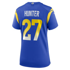 Jarquez Hunter Los Angeles Rams Women's Team Game Jersey - Royal online