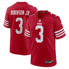 Brian Robinson Jr. San Francisco 49ers Team Game Jersey - Scarlet for sale
