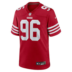 Jordan Jefferson San Francisco 49ers Team Game Jersey - Scarlet outlet