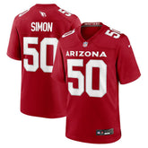 Cody Simon Arizona Cardinals Team Game Jersey - Cardinal on sale