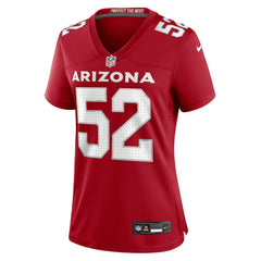 Jordan Burch Arizona Cardinals Women's Team Game Jersey - Cardinal outlet