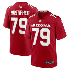 PJ Mustipher Arizona Cardinals Team Game Jersey - Cardinal cheap