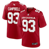 Calais Campbell Arizona Cardinals Team Game Jersey - Cardinal outlet