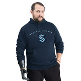 Seattle Kraken G-III Sports by Carl Banks Adaptive Classic Team Arc Fleece Hoodie - Deep Sea Blue Hoodies