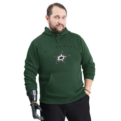 Dallas Stars G-III Sports by Carl Banks Adaptive Classic Team Arc Fleece Hoodie - Kelly Green Hoodies