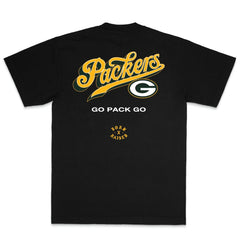 Green Bay Packers Born x Raised Unisex Pro Script T-Shirt - Black cheap