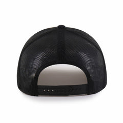 Miami Marlins Pitstop Trucker Adjustable Hat Black