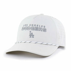 Los Angeles Dodgers Forward Vault Hitch Adjustable Hat White