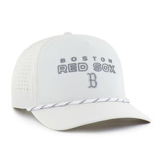 Boston Red Sox Forward Vault Hitch Adjustable Hat White