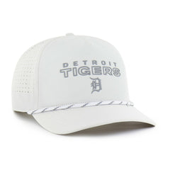 Detroit Tigers Forward Vault Hitch Adjustable Hat White