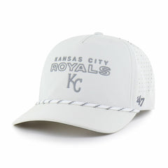 Kansas City Royals Forward Vault Hitch Adjustable Hat White