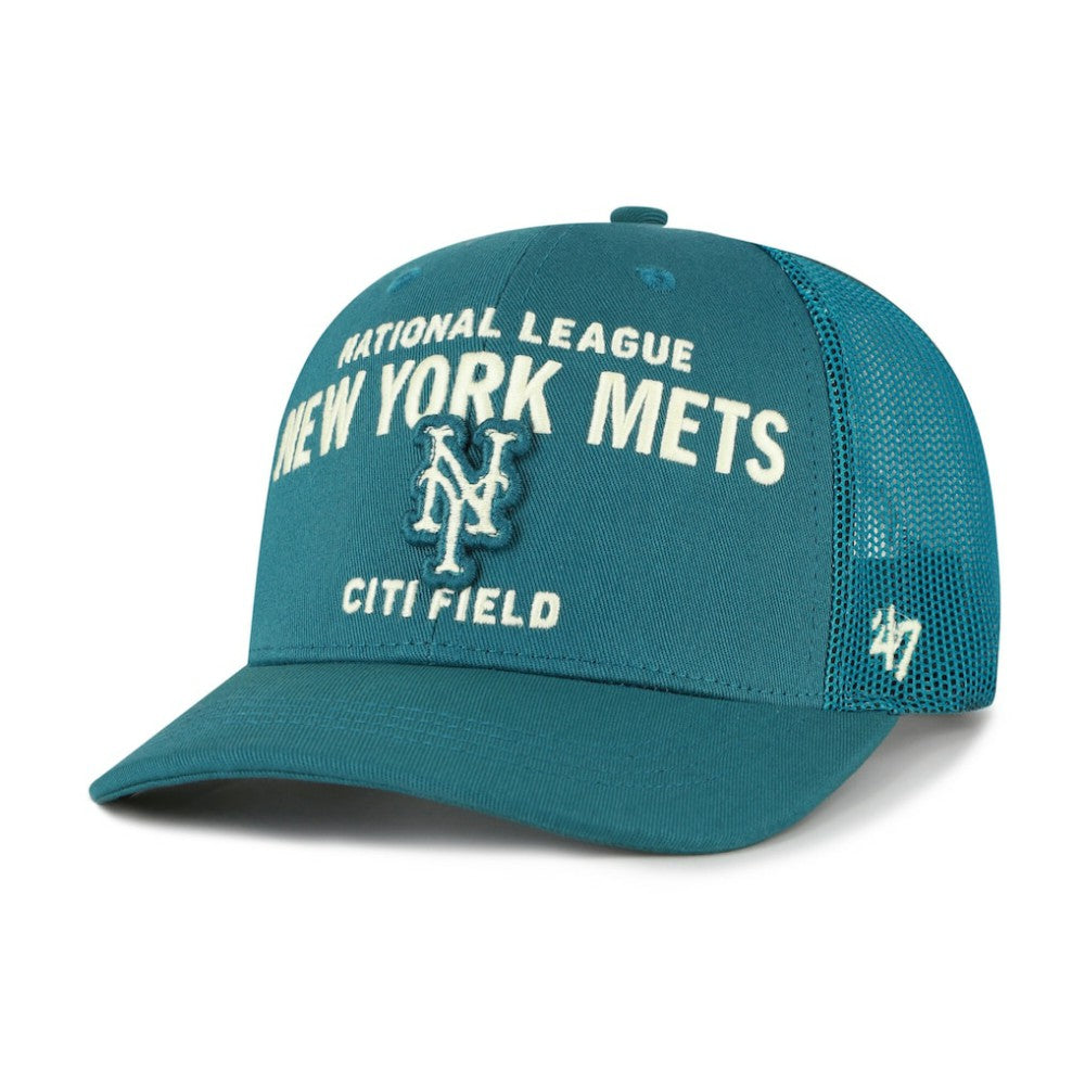 New York Mets Contemporary Hitch Adjustable Trucker Hat Teal