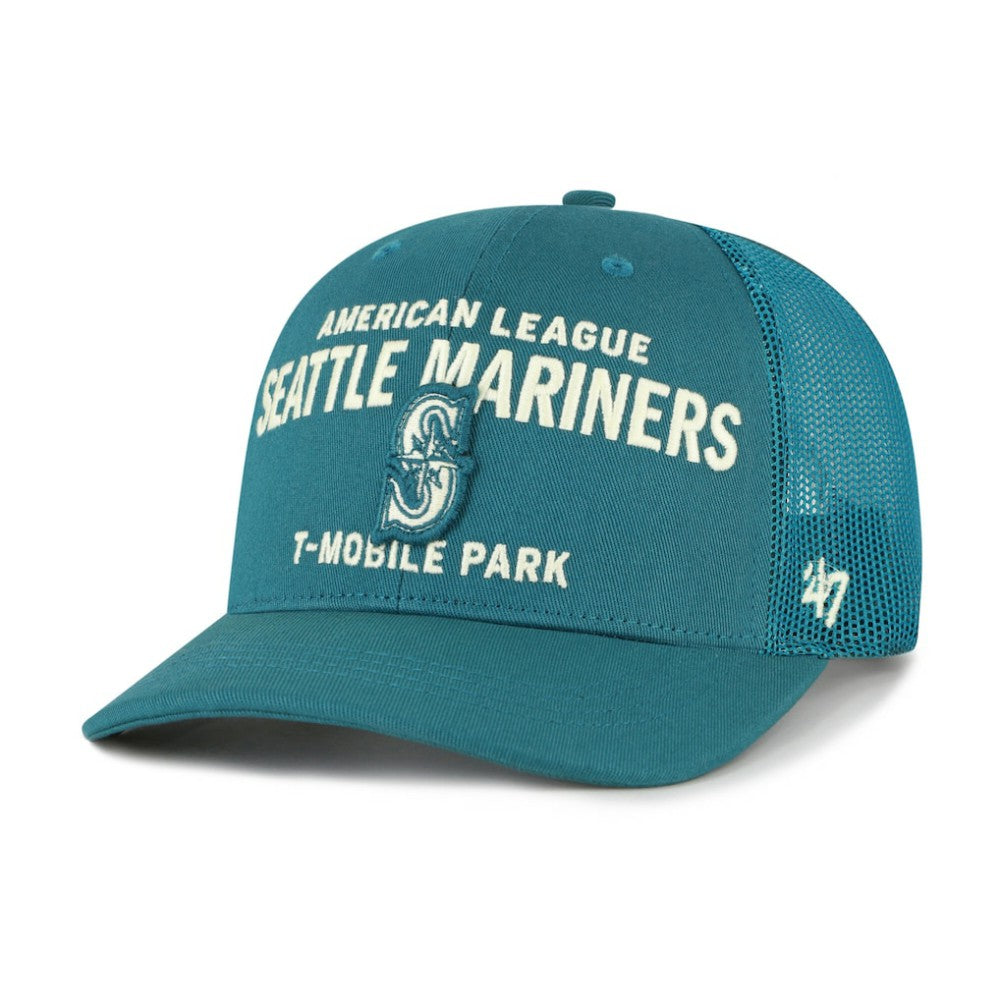 Seattle Mariners Contemporary Hitch Adjustable Trucker Hat Teal