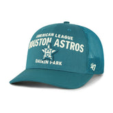 Houston Astros Contemporary Hitch Adjustable Trucker Hat Teal