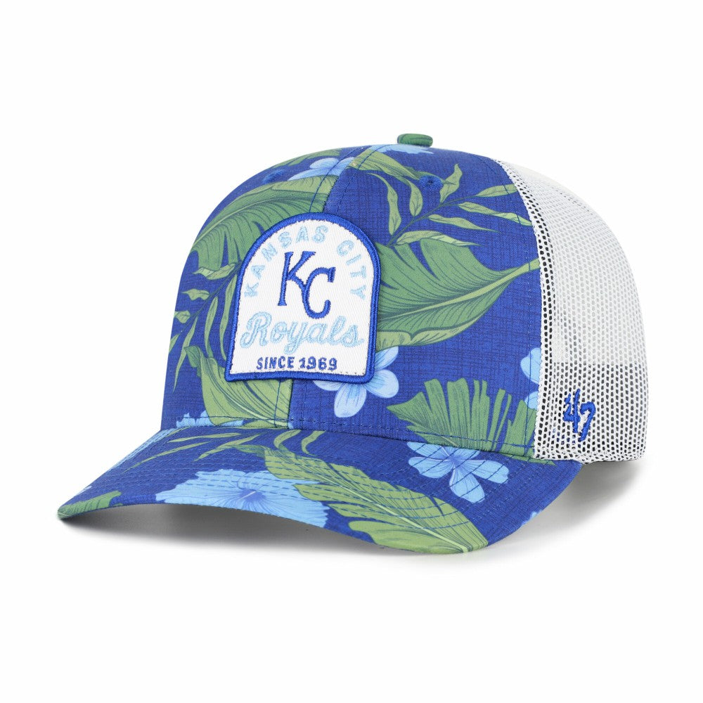 Kansas City Royals Beachside Adjustable Trucker Hat Royal