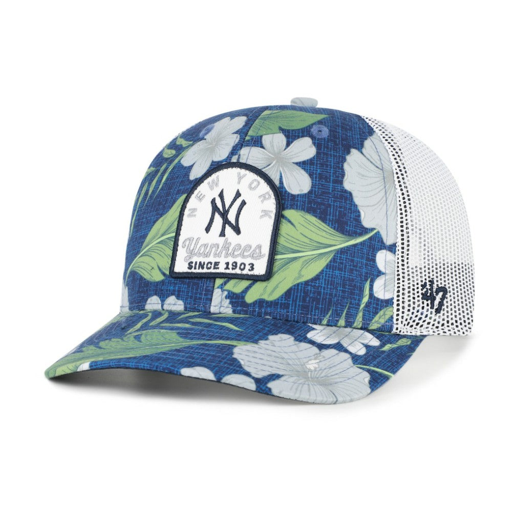New York Yankees Beachside Adjustable Trucker Hat Navy