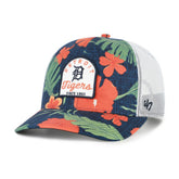 Detroit Tigers Beachside Adjustable Trucker Hat Navy