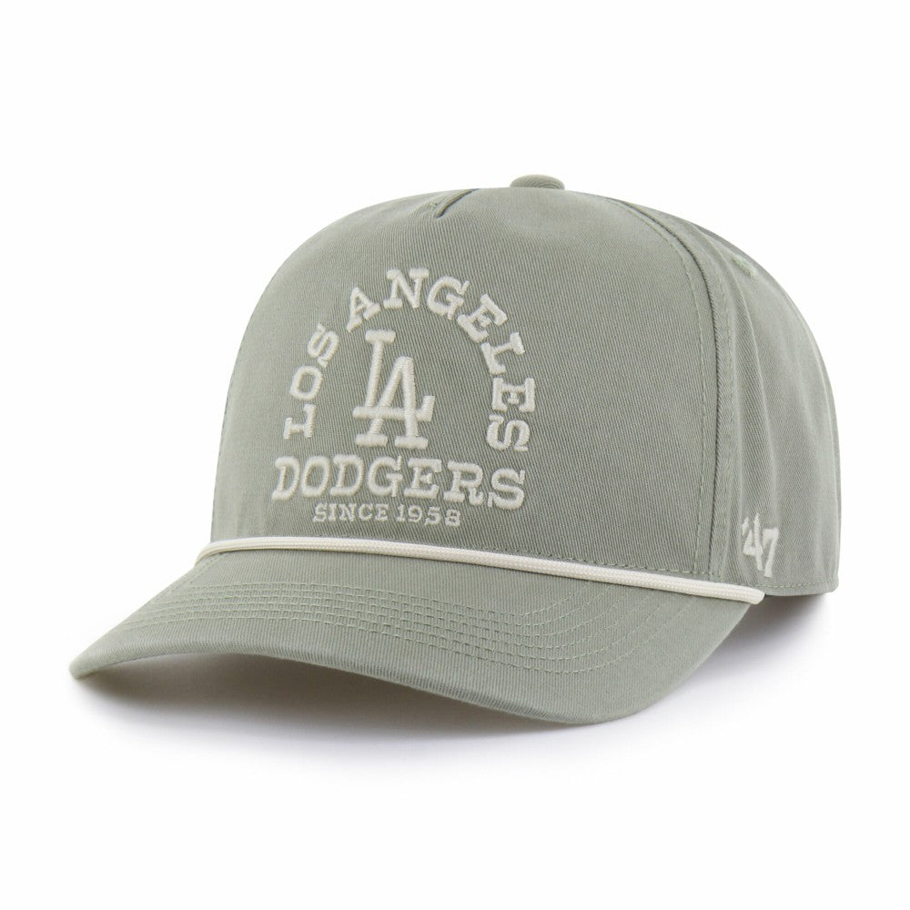 Los Angeles Dodgers Canyon Ranchero Hitch Adjustable Hat Olive