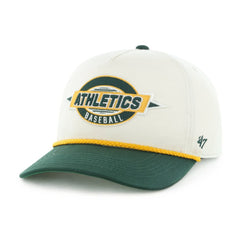 Athletics Frame Out Hitch Adjustable Hat Natural/Green