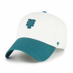New York Mets Contemporary Tonal Clean Up Adjustable Hat White/Teal