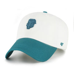 San Francisco Giants Contemporary Tonal Clean Up Adjustable Hat White/Teal