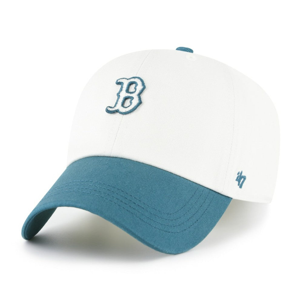 Boston Red Sox Contemporary Tonal Clean Up Adjustable Hat White/Teal
