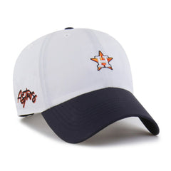 Houston Astros Vista Mini Clean Up brrr° Adjustable Hat White/Navy