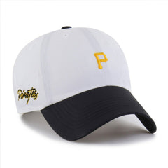 Pittsburgh Pirates Vista Mini Clean Up brrr° Adjustable Hat White/Black