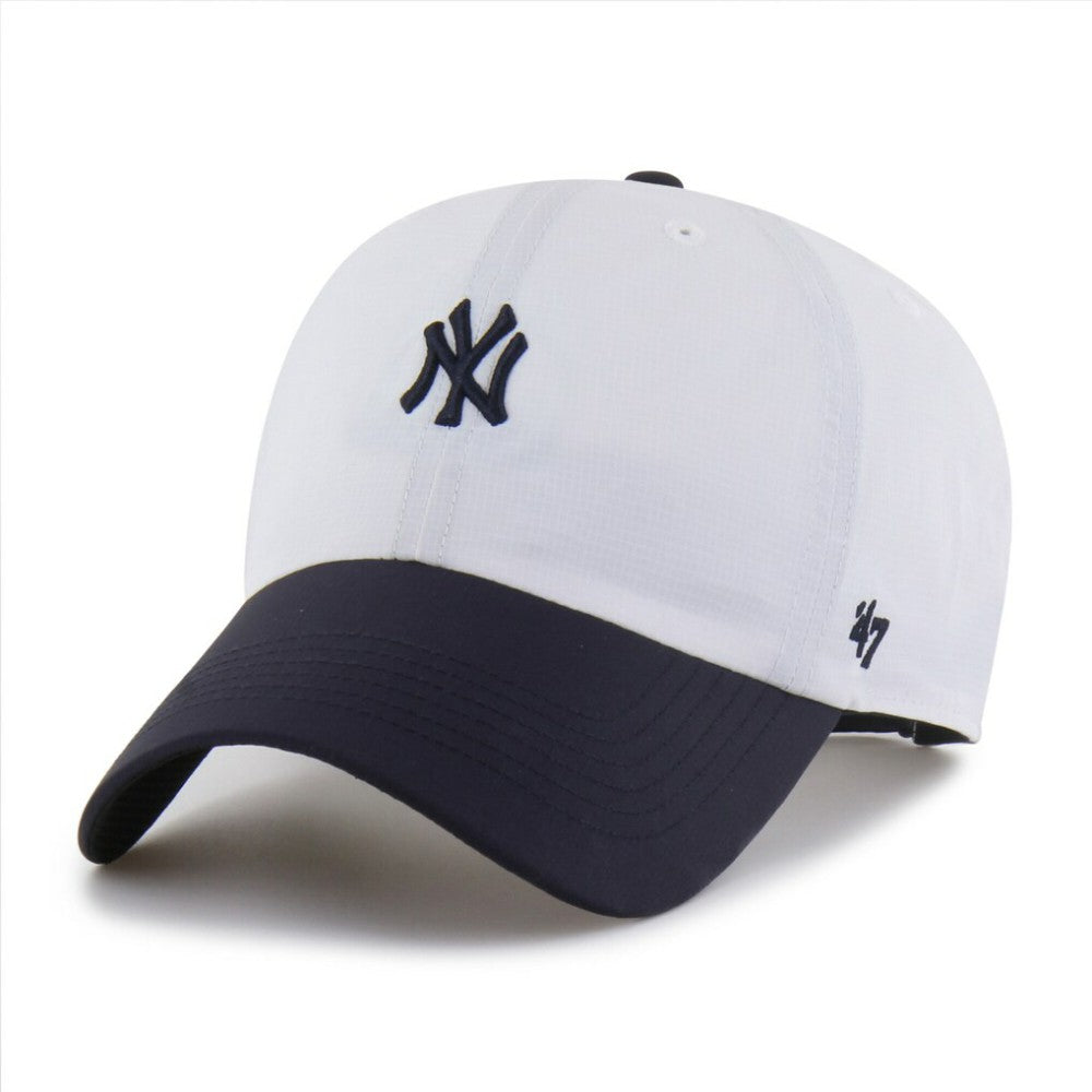 New York Yankees Vista Mini Clean Up brrr° Adjustable Hat White/Navy