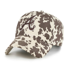 Atlanta Braves Women's Bessie Clean Up Adjustable Hat Natural