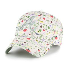 Atlanta Braves Women's Posey Clean Up Adjustable Hat Light Pink
