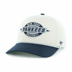 New York Yankees Youth Frame Out Hitch Adjustable Hat Natural/Navy