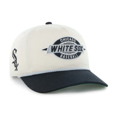 Chicago White Sox Youth Frame Out Hitch Adjustable Hat Natural/Black