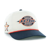 Houston Astros Youth Frame Out Hitch Adjustable Hat Natural/Navy