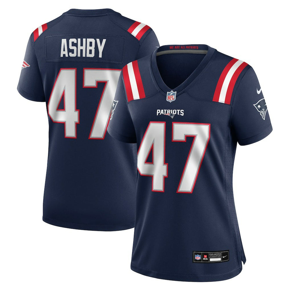 Julian Ashby New England Patriots Women's Team Game Jersey - Navy sale